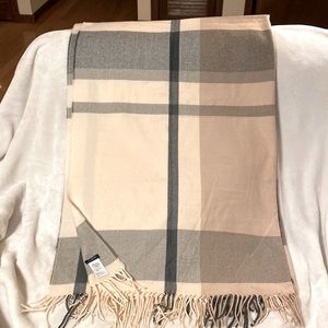 BNWOT J. Crew Mercantile Plaid Blanket Scarf